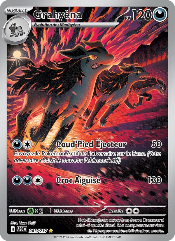 Carte Grahyèna 243/217 – Héros Transcendants