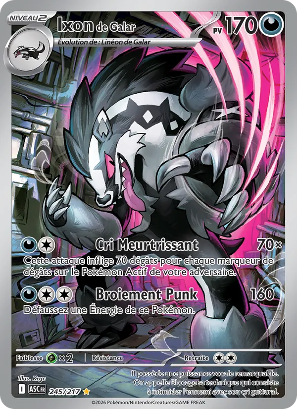 Carte Ixon de Galar 245/217 – Héros Transcendants