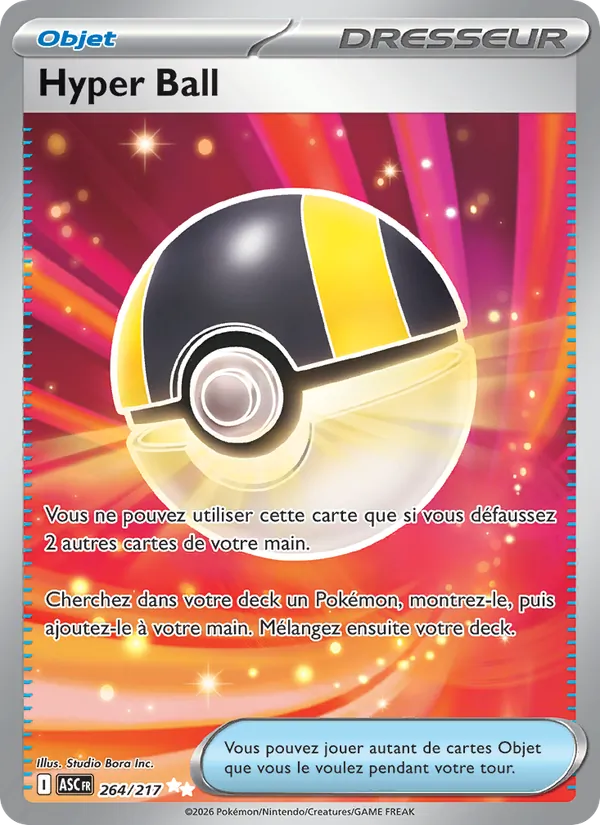 Carte Hyper Ball 264/217 – Héros Transcendants