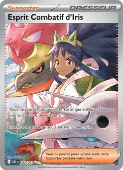 Carte Esprit Combatif d'Iris 292/217 – Héros Transcendants