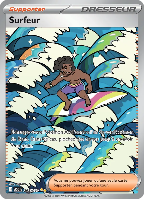 Carte Surfeur 293/217 – Héros Transcendants