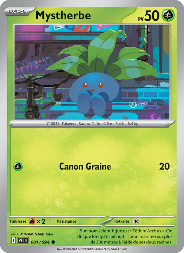 Carte Mystherbe 001/094 – Flammes Fantasmagoriques