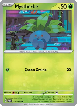 Carte Mystherbe 001/094 – Flammes Fantasmagoriques