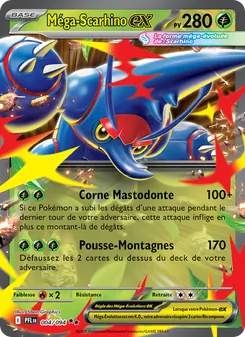 Carte Méga-Scarhino-ex 004/094 – Flammes Fantasmagoriques