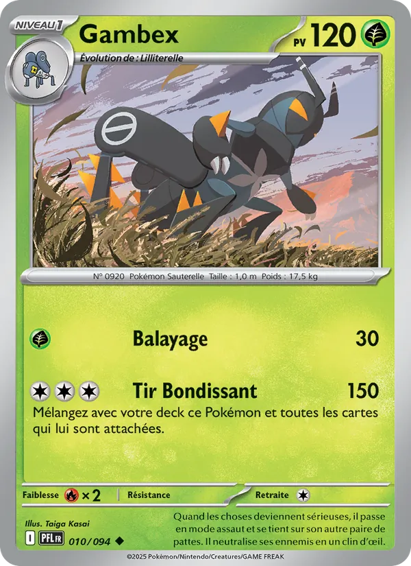 Carte Gambex 010/094 – Flammes Fantasmagoriques