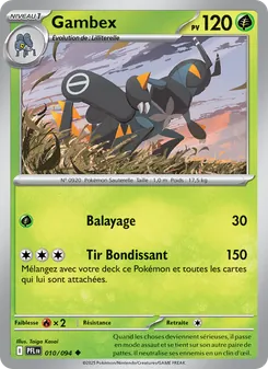 Carte Gambex 010/094 – Flammes Fantasmagoriques