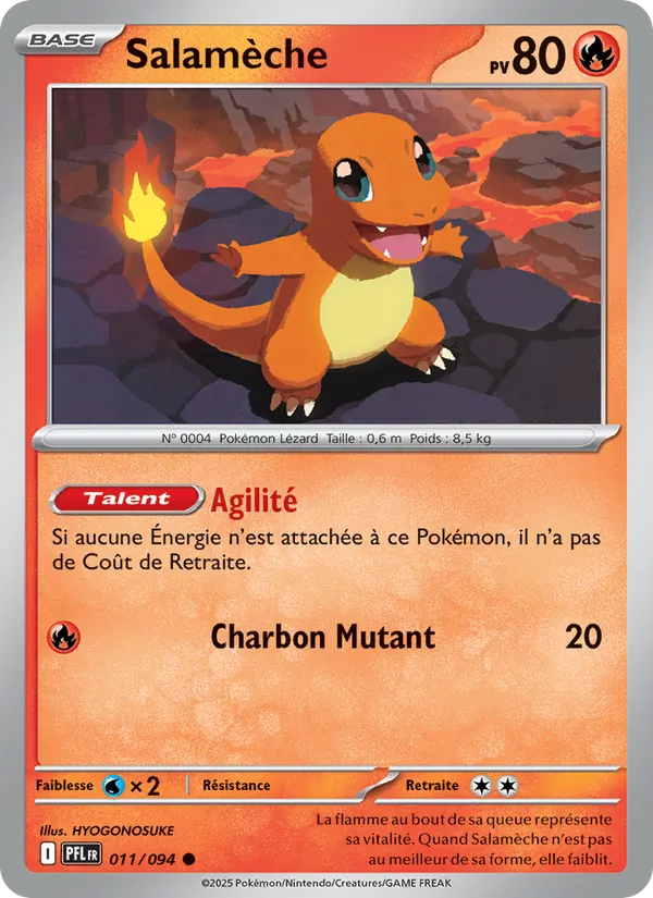 Carte Salamèche 011/094 – Flammes Fantasmagoriques