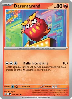 Carte Darumarond 015/094 – Flammes Fantasmagoriques