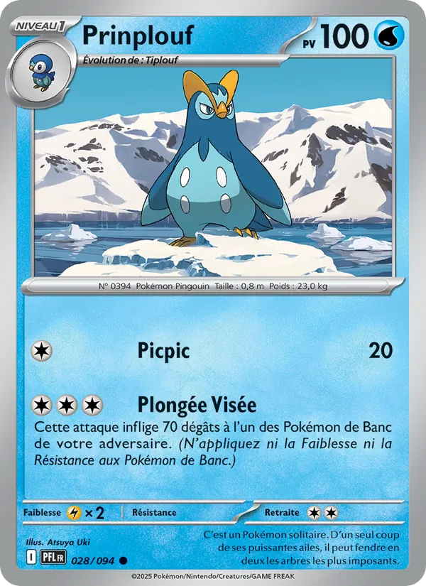 Carte Prinplouf 028/094 – Flammes Fantasmagoriques