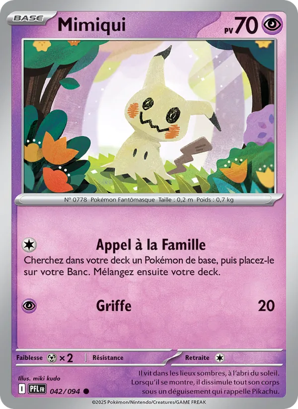 Carte Mimiqui 042/094 – Flammes Fantasmagoriques