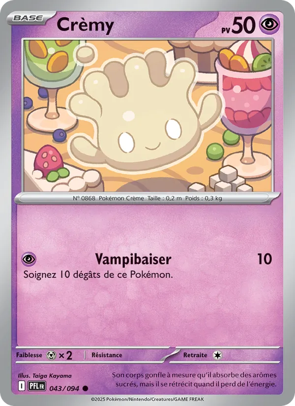 Carte Crèmy 043/094 – Flammes Fantasmagoriques