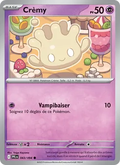 Carte Crèmy 043/094 – Flammes Fantasmagoriques