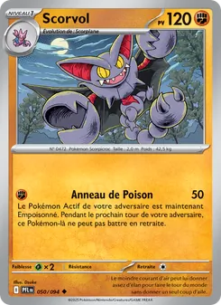 Carte Scorvol 050/094 – Flammes Fantasmagoriques