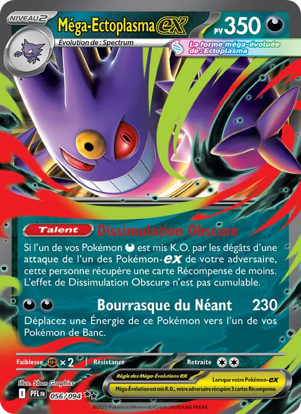 Carte Méga-Ectoplasma-ex 056/094 – Flammes Fantasmagoriques