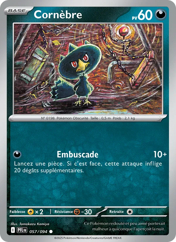 Carte Cornèbre 057/094 – Flammes Fantasmagoriques