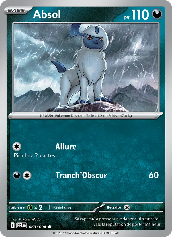 Carte Absol 063/094 – Flammes Fantasmagoriques