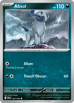 Carte Absol 063/094 – Flammes Fantasmagoriques