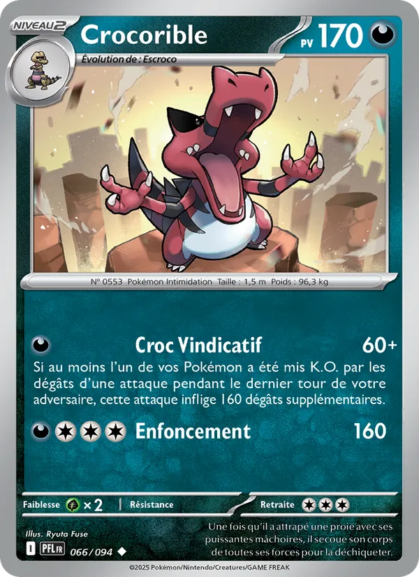 Carte Crocorible 066/094 – Flammes Fantasmagoriques