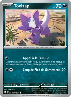Carte Toxizap 067/094 – Flammes Fantasmagoriques