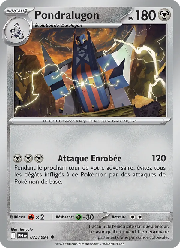 Carte Pondralugon 075/094 – Flammes Fantasmagoriques