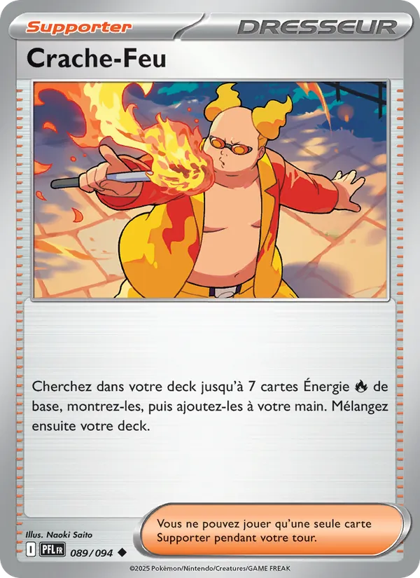 Carte Crache-Feu 089/094 – Flammes Fantasmagoriques