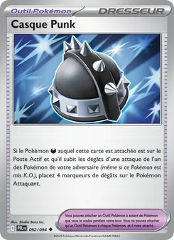 Carte Casque Punk 092/094 – Flammes Fantasmagoriques