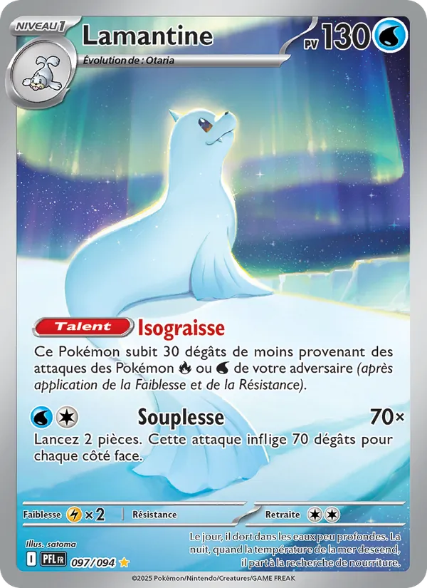 Carte Lamantine 097/094 – Flammes Fantasmagoriques