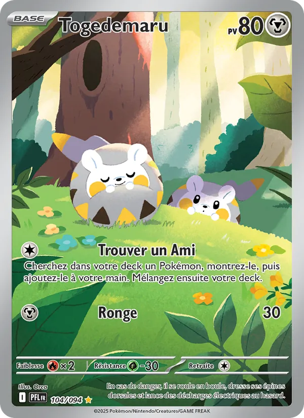 Carte Togedemaru 104/094 – Flammes Fantasmagoriques