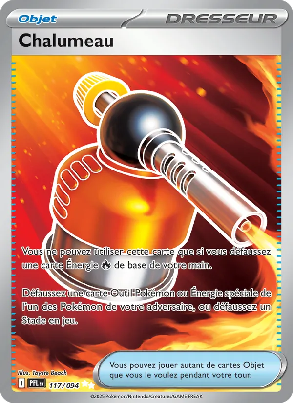 Carte Chalumeau 117/094 – Flammes Fantasmagoriques
