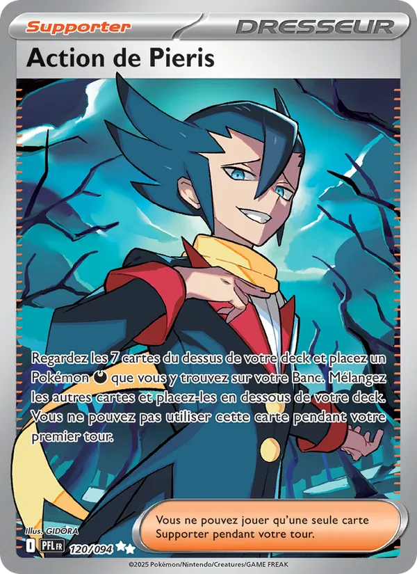 Carte Action de Pieris 120/094 – Flammes Fantasmagoriques