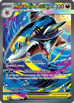 Carte Méga-Sharpedo-ex 127/094 – Flammes Fantasmagoriques