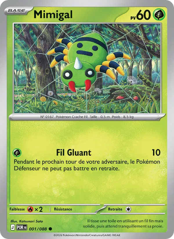 Carte Mimigal 001/088 – Équilibre Parfait