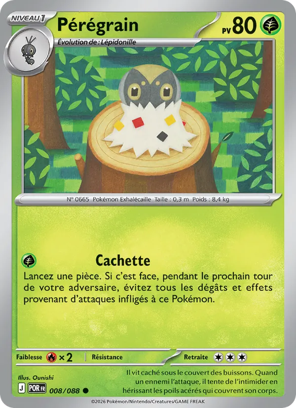 Carte Pérégrain 008/088 – Équilibre Parfait