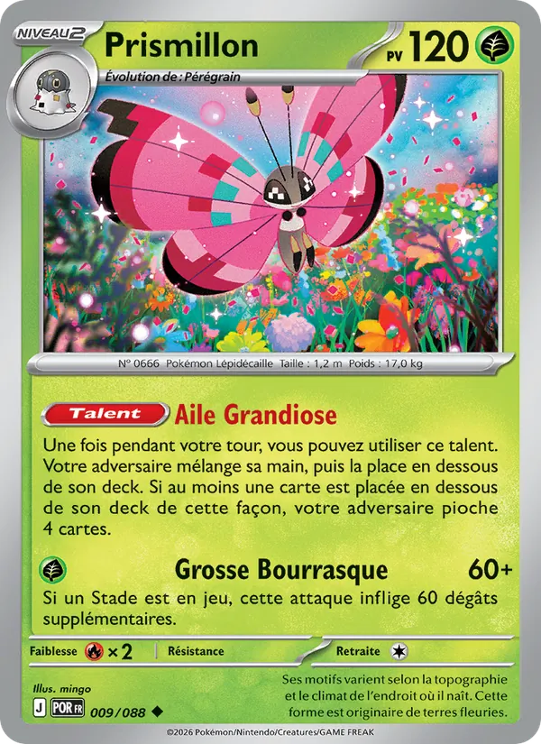 Carte Prismillon 009/088 – Équilibre Parfait