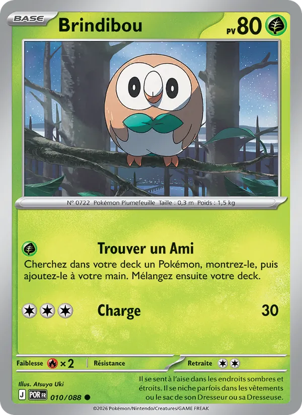 Carte Brindibou 010/088 – Équilibre Parfait
