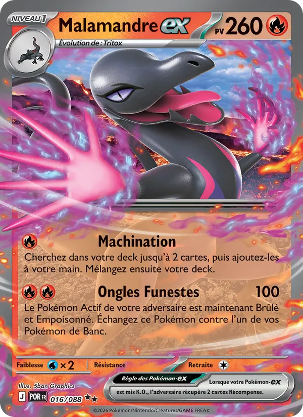 Carte Malamandre-ex 016/088 – Équilibre Parfait