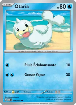 Carte Otaria 018/088 – Équilibre Parfait