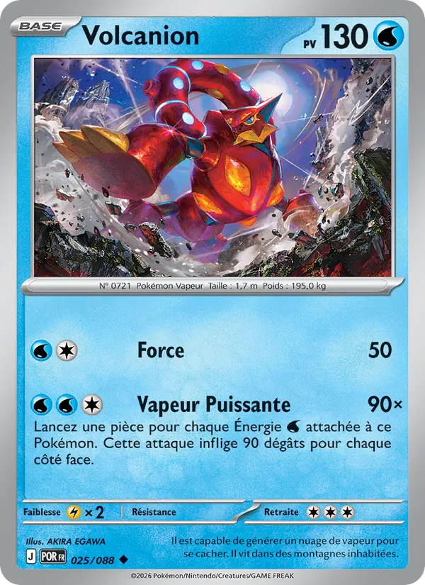 Carte Volcanion 025/088 – Équilibre Parfait
