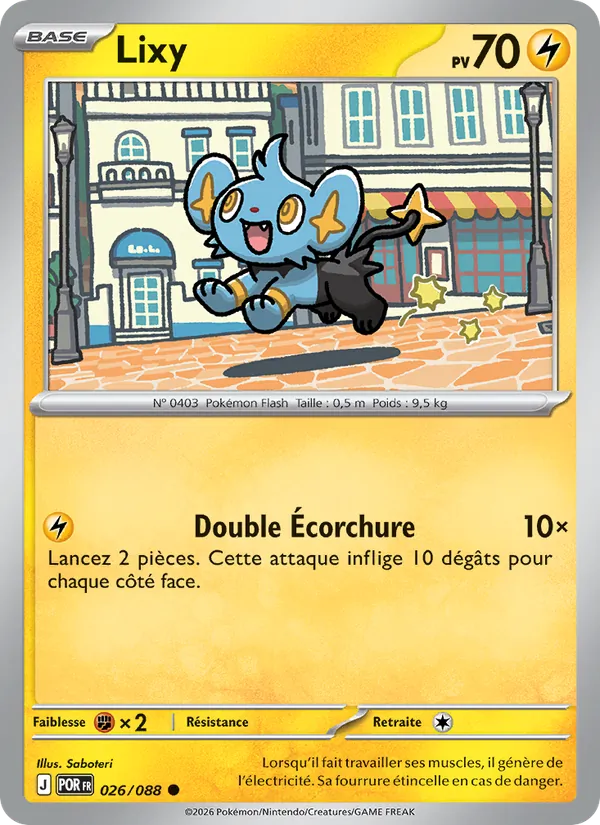Carte Lixy 026/088 – Équilibre Parfait