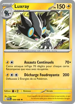 Carte Luxray 028/088 – Équilibre Parfait