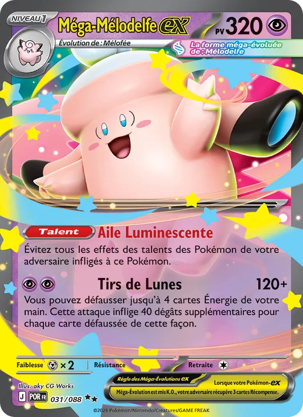 Carte Méga-Mélodelfe-ex 031/088 – Équilibre Parfait