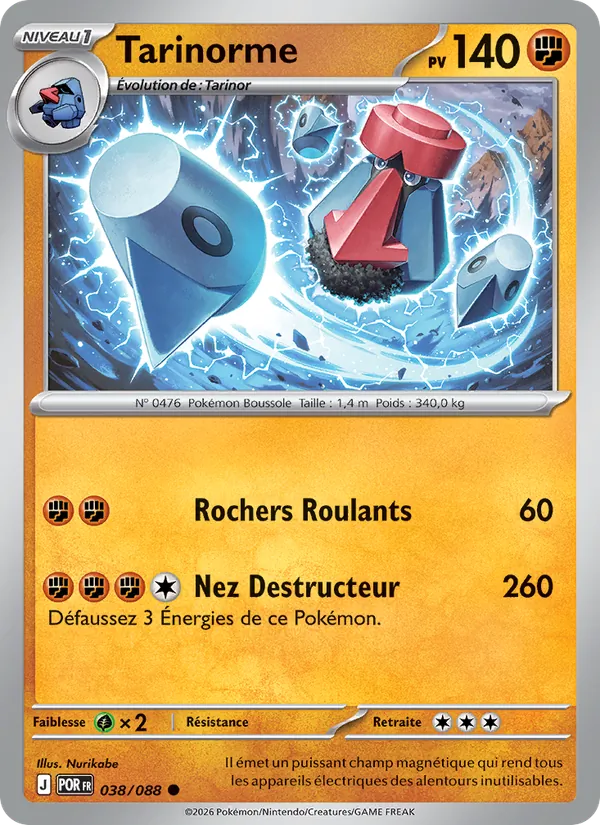Carte Tarinorme 038/088 – Équilibre Parfait