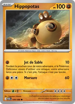 Carte Hippopotas 039/088 – Équilibre Parfait