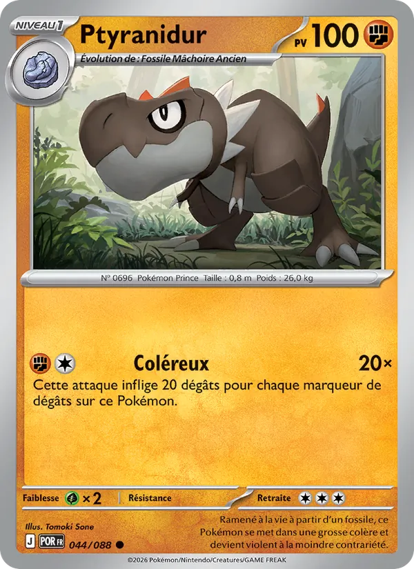 Carte Ptyranidur 044/088 – Équilibre Parfait