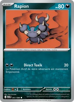 Carte Rapion 051/088 – Équilibre Parfait