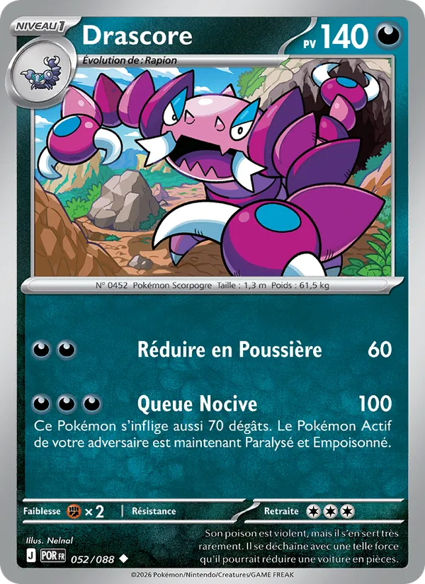 Carte Drascore 052/088 – Équilibre Parfait