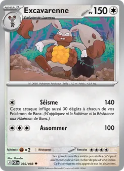 Carte Excavarenne 065/088 – Équilibre Parfait