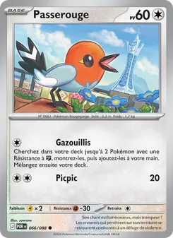 Carte Passerouge 066/088 – Équilibre Parfait