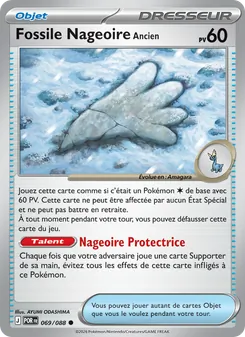 Carte Fossile Nageoire Ancien 069/088 – Équilibre Parfait