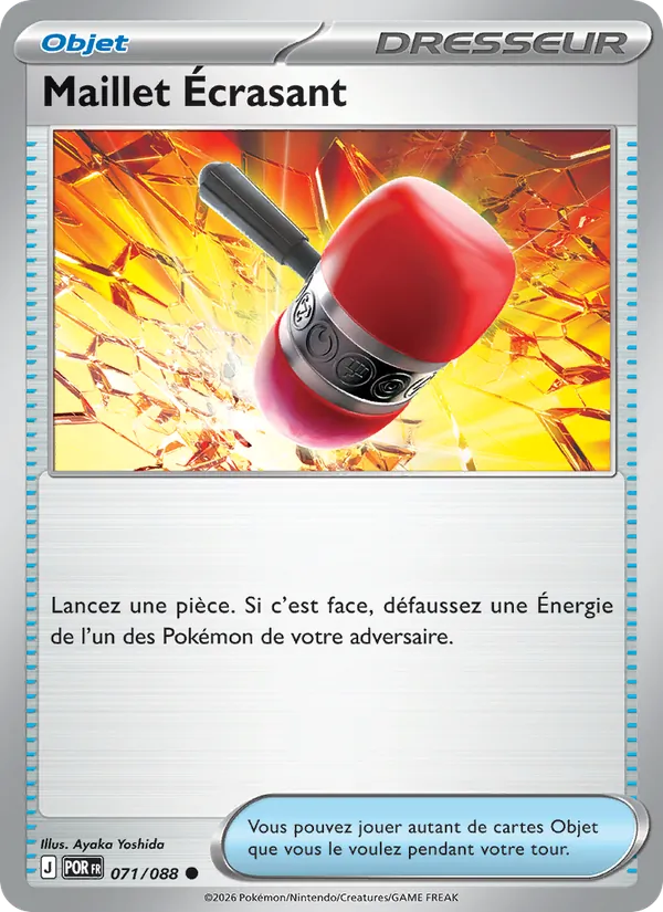 Carte Maillet Écrasant 071/088 – Équilibre Parfait
